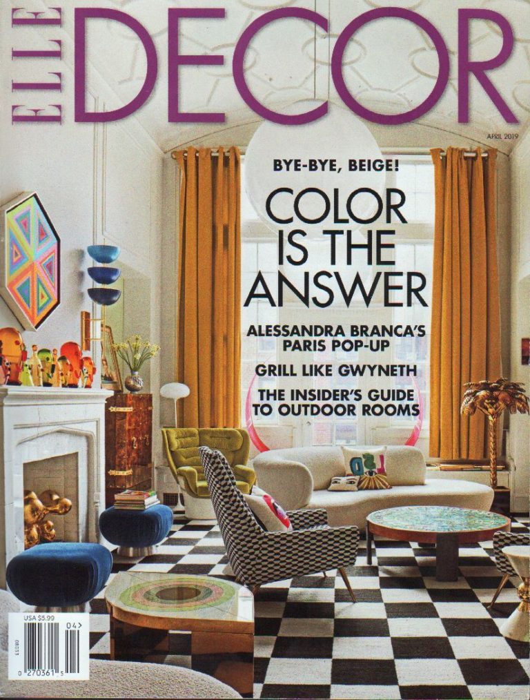 Elle Decor Magazine Article Maida's Bespoke Footwear