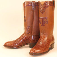 aggie cowboy boot